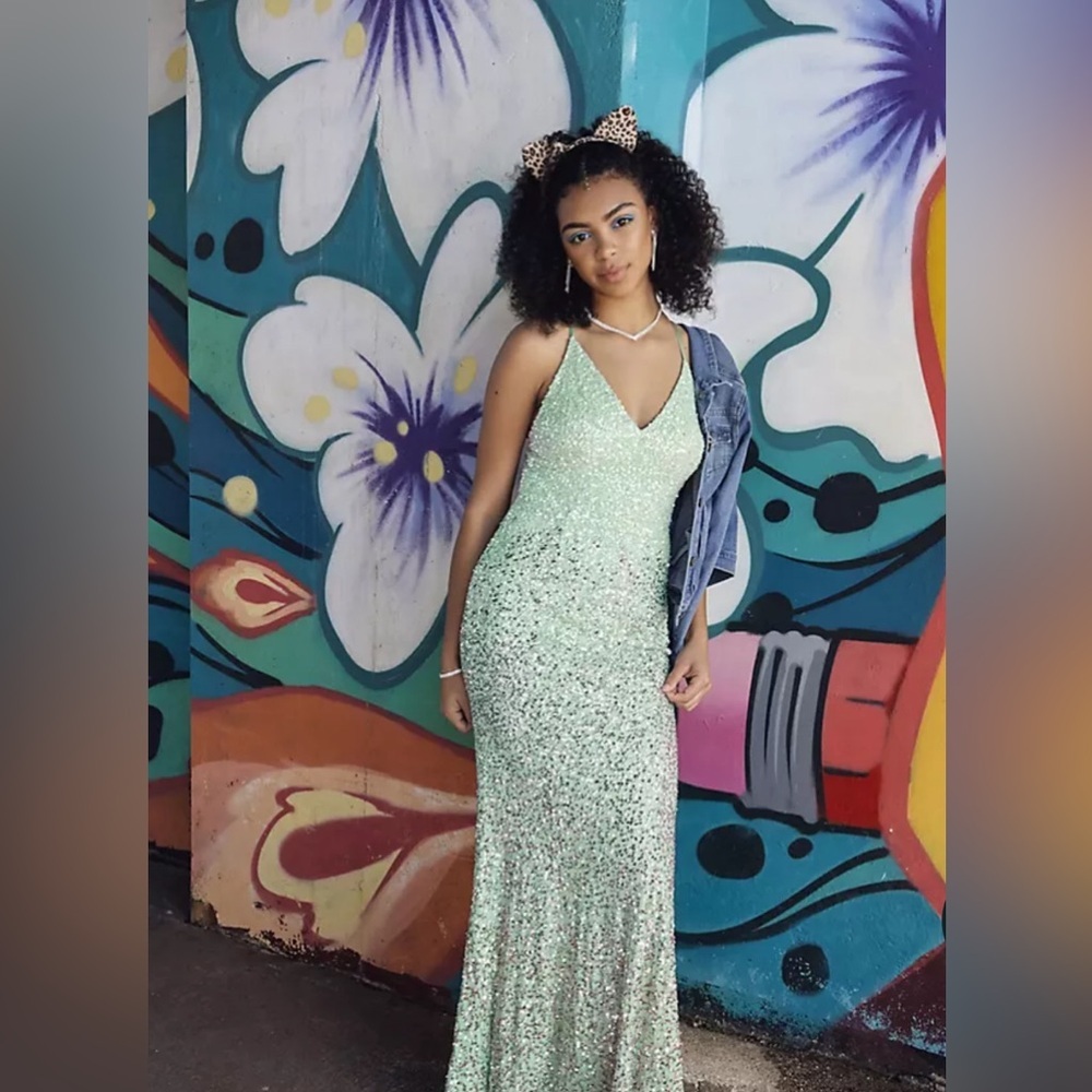 NEW Sequin Mermaid Prom Dress